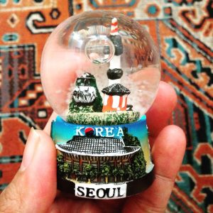 Korea Snow Globe